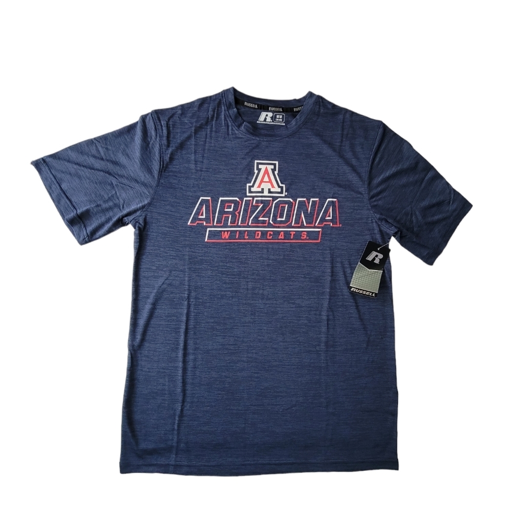 Russell Athletic Arizona Wildcats Navy NCAA T-Shirt Men's Medium NWT